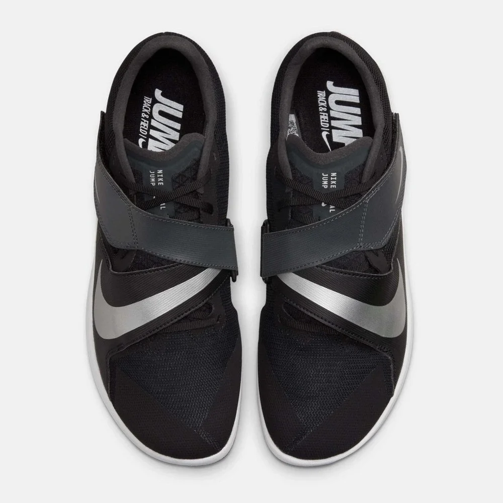 Nike Zoom Rival Jumping Track Spikes DR2756-001 Black Silver Men's Size‎ 9.5
